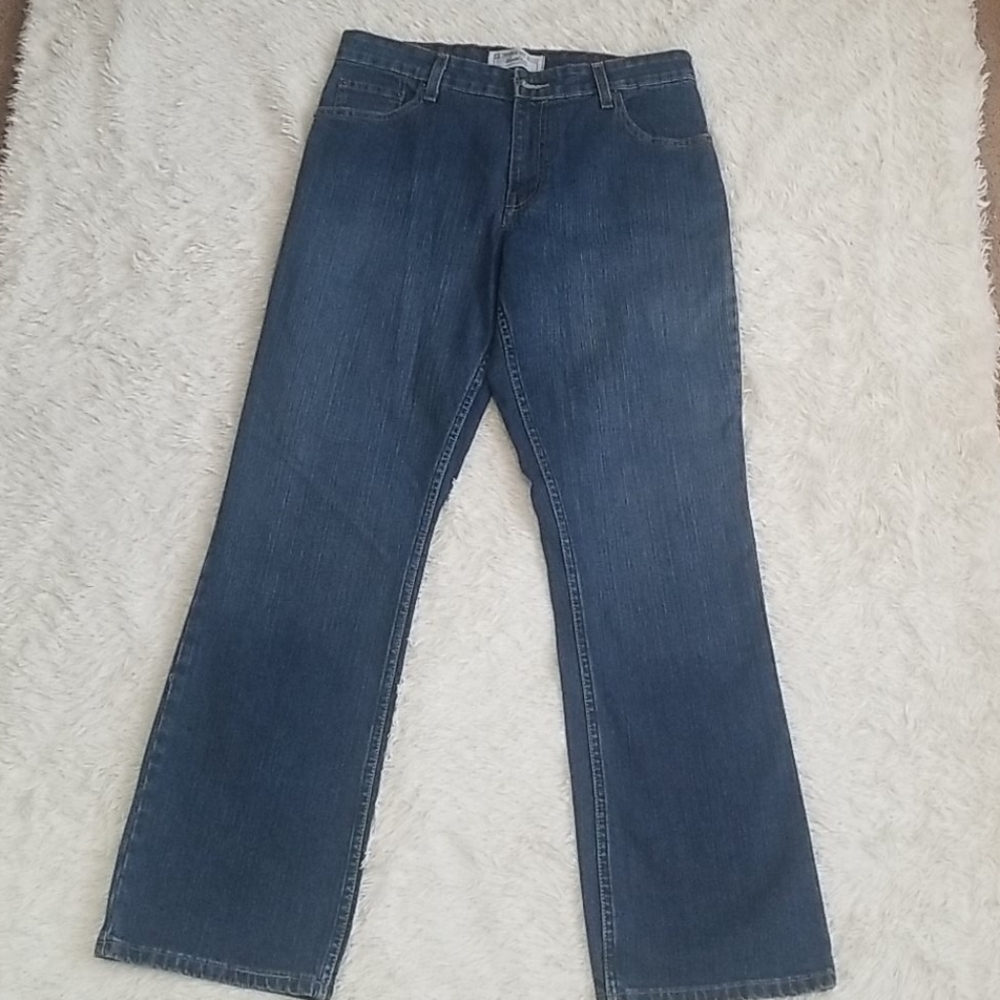 Levi's Stretch MidRise Bootcut Jeans Sz Misses 12M
